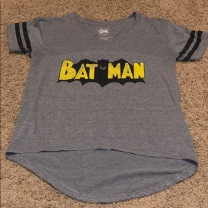 Grey girls “Batman” tee shirt